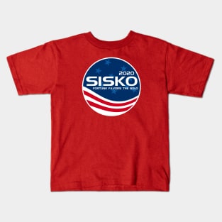 Sisko 2020 Parody Campaign Sticker Kids T-Shirt